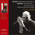 Bartok / Mahler / Fischer / Solti / Wiener Phil - Piano Concerto / Symphony 1 In D Major - Music CD