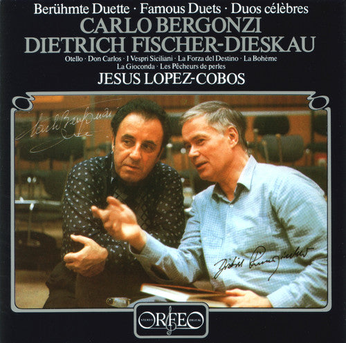 Bergonzi,carlo-dietrich Fischer-dieskau - Famous Opera Duets - Music CD
