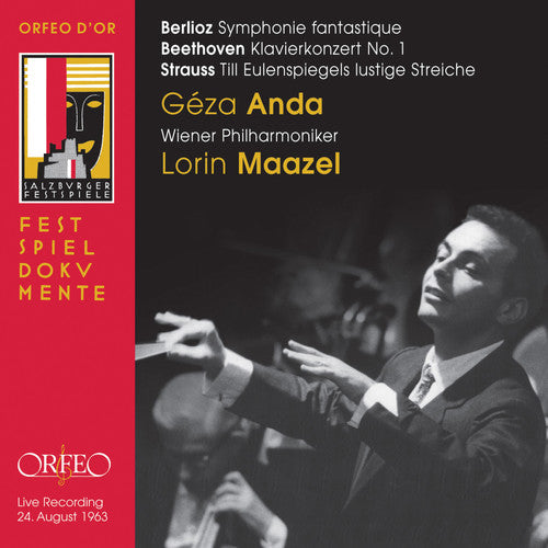 Berlioz / Beethoven / Strauss / Vpo / Maazel - Sym Fantastique / Piano Cto 1 C Maj / Till Eulespi - Music CD