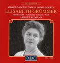 Grummer / Reimann - Great Singers Of The Century (1963-1968) - Music CD