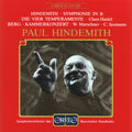 Hindemith / Haskil / Marschner - Symphony In B / 4 Temperaments - Music CD