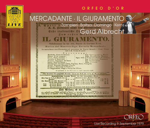 Mercadante / Kerns / Baltsa / Domingo / Fiotta - Giuramento - Music CD