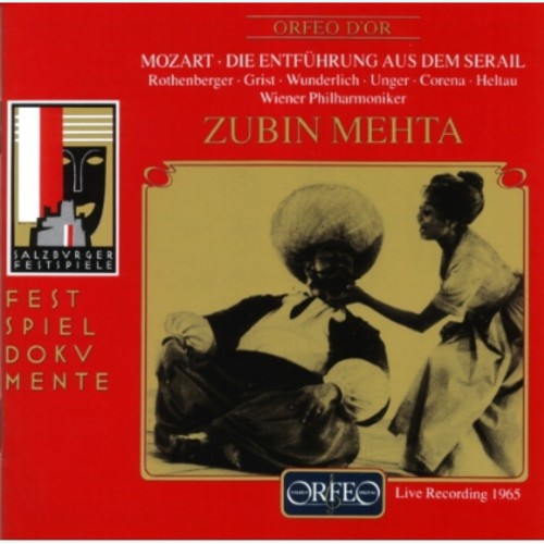 Mozart / Mehta / Vienna Philharmonic - Abduction From The Seraglio - Music CD