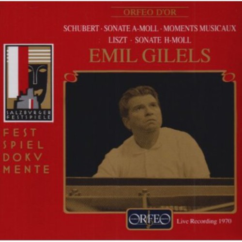 Gilels,emil / Schubert / Liszt - Sonatas - Music CD