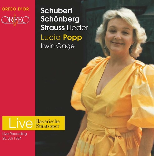 Schonberg / Schubert / Popp / Gage - Lieder - Music CD