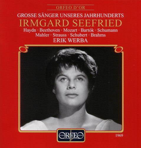 Seefried,irmgard / Werba,erik - Grosse Sanger Unseres Jahrhunderts (live 1969) - Music CD