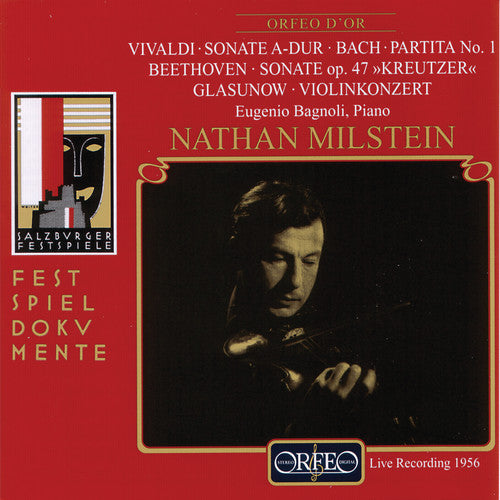 Vivaldi / Bach / Beethoven / Milstein / Bagnoli - Sonata For Violin & Basso Continuo / Partita - Music CD