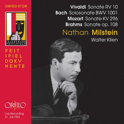 Vivaldi / Bach / Mozart / Milstein / Klien - Sonata In D Major For Violin & Piano - Music CD