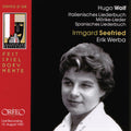 Wolf / Seefried / Werba - Italienisches Liederbuch I & Ii / Morike-lieder - Music CD