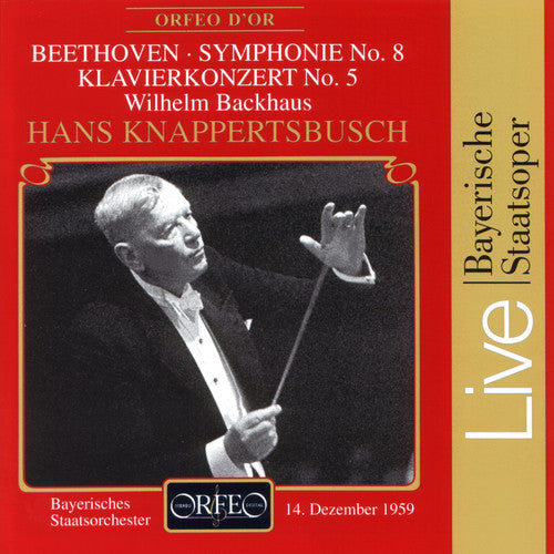 Beethoven / Backhaus / Knappertsbusch - Piano Concerto 5 - Music CD