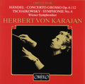 Handel / Wiener Symphoniker / Karajan - Concerto Grosso Op. 6/12/ Symphonie No. 4 - Music CD