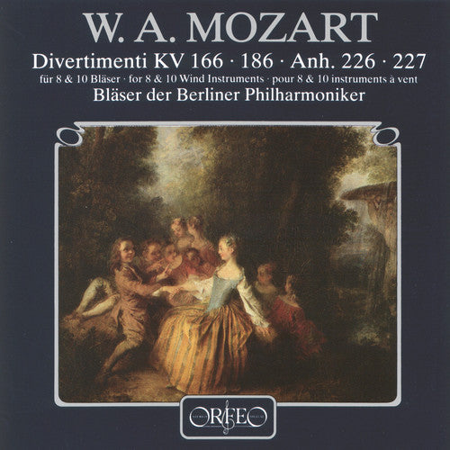 Mozart / Berlin Philharmonic - Divertimenti For 8 & 10 Wind Instruments - Music CD