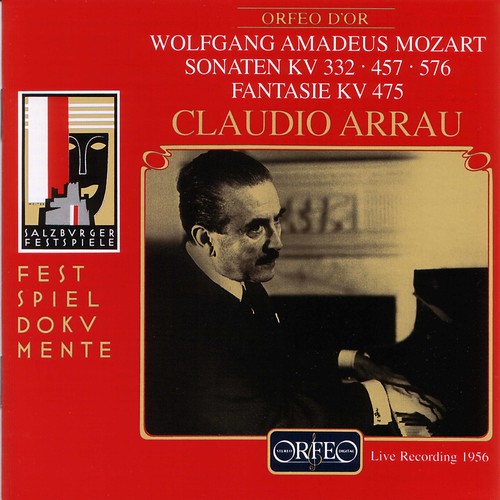 Mozart / Claudio Arrau - Fantasie Kv 475 & Sonate Kv 457 & Sonate - Music CD