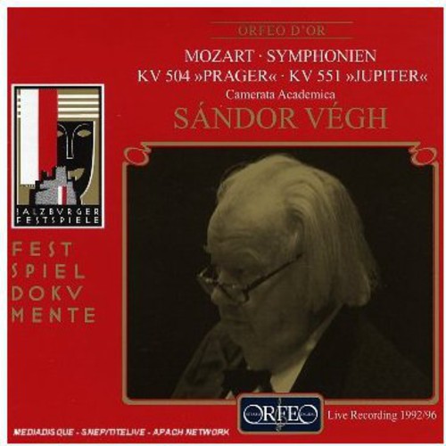 Mozart / Camerata Academica, Vegh - Sym #38 K.504 / Sym #41 K.551 - Music CD