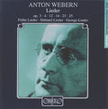 Webern / Hesse / Soller / Israel - Lieder - Music CD