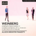 Weinberg / Brewster Franzetti - Complete Piano Works 3 - Music CD