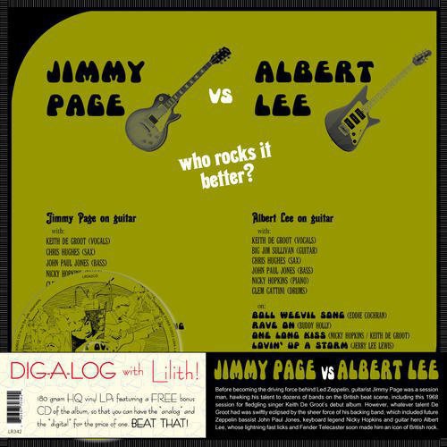 Page,jimmy - Jimmy Page Vs Albert Lee - Vinyl Record