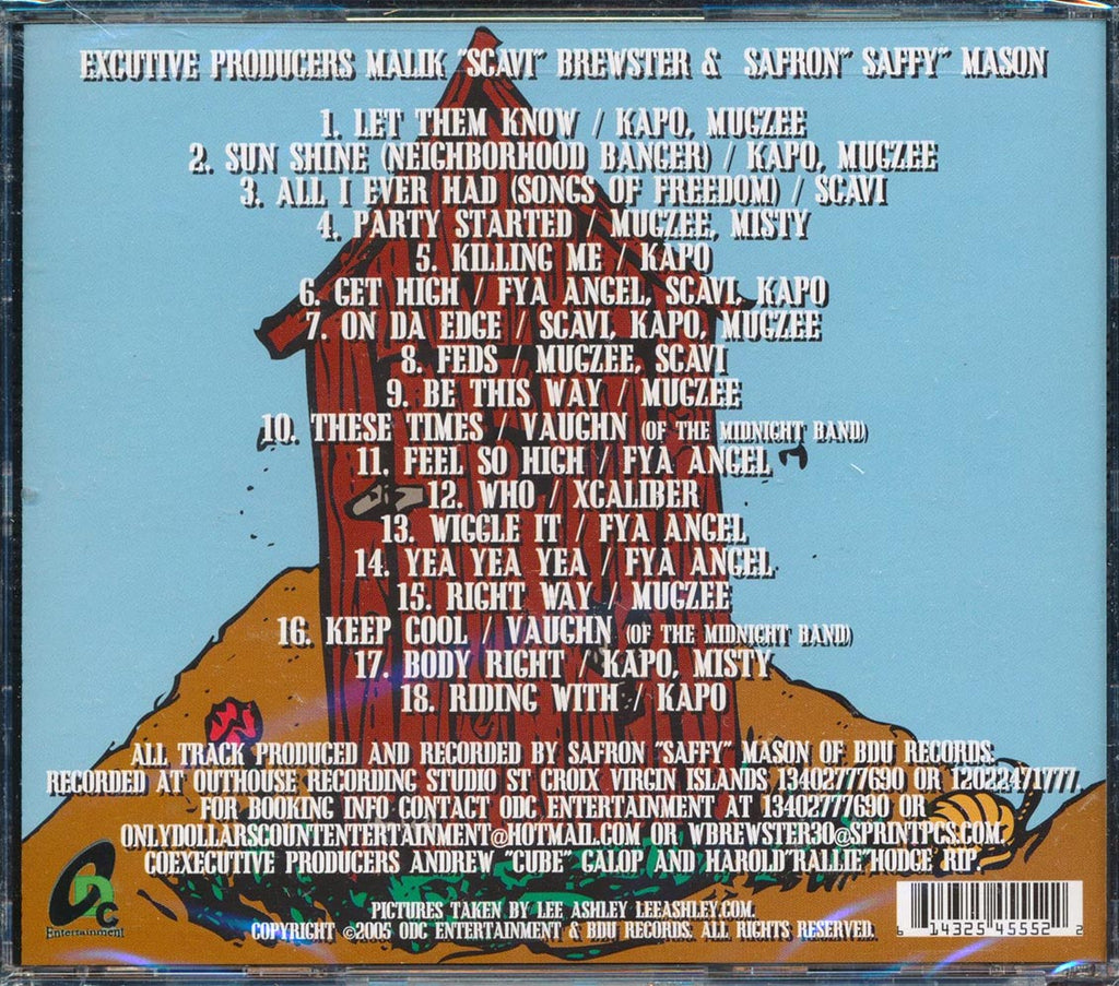Vaughn Benjamin, Fya Angel, Misty, Etc. - Outhouse Music CD
