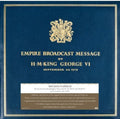 King George Vi - King To His Peoples-3rd September 1939 - Vinyl Record