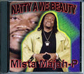 Mista Majah P - Natty A We Beauty (21 tracks) Music CD