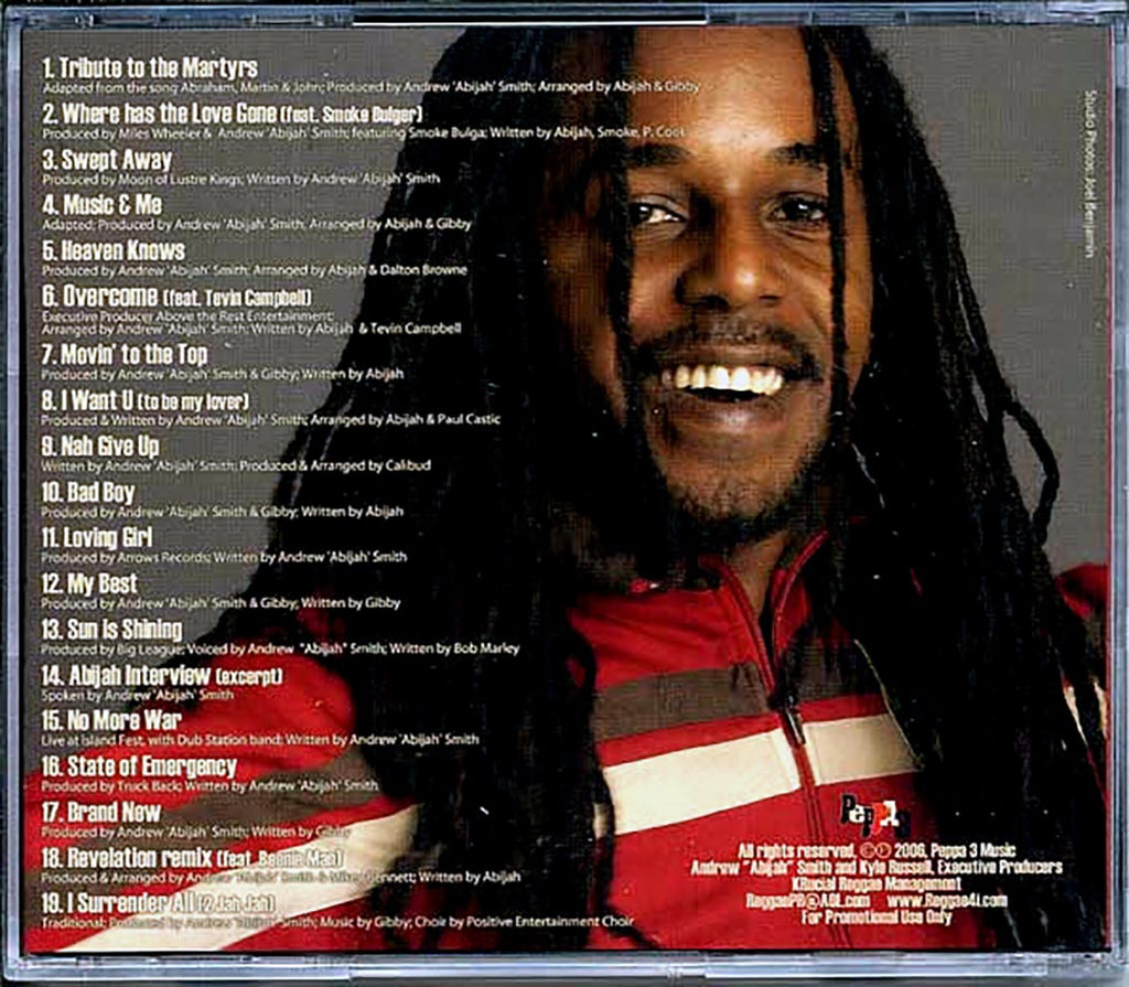 Abijah - Swept Away Music CD