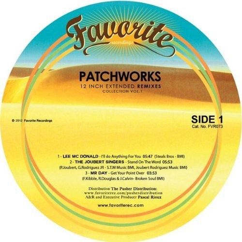 Patchworks - 12 Inch Extended Remixes 1 - Vinyl Record