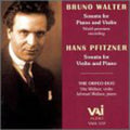 Walter / Pfitzner - Sonatas For Violin & Piano - Music CD