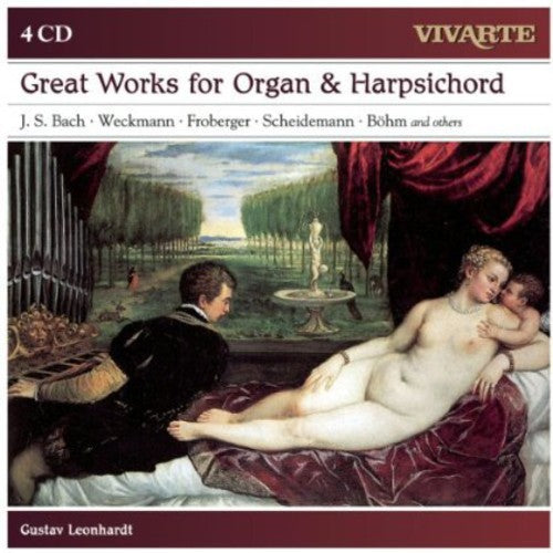Bach,j.s. / Leonhardt,gustav - Great Works For Organ & Harpsichord - Music CD