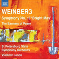 Weinberg / St Petersburg Sym Orchestra / Lande - Symphony No 19: Banners Of Peace - Symphonic Poem - Music CD