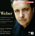 Weber / Geoghegan / Bbc Philharmonic Orch / Mena - Invitation To The Dance - Music CD