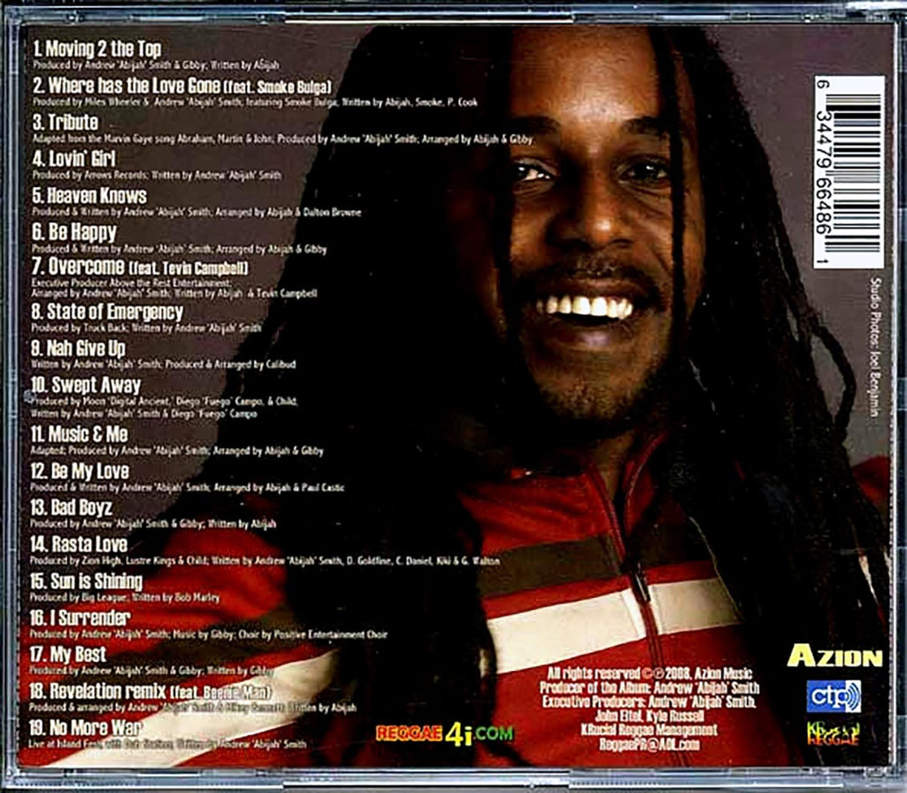 Abijah - Moving 2 The Top Music CD
