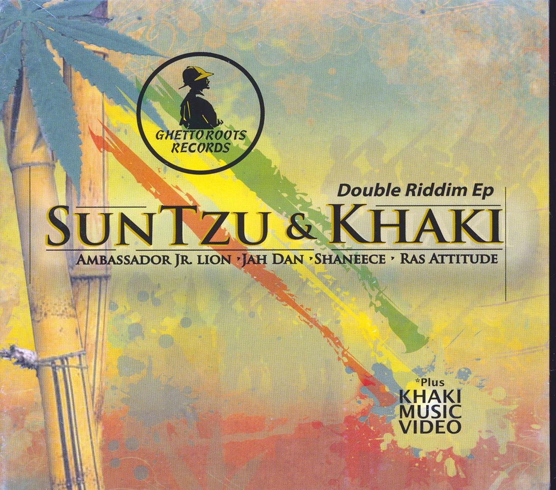 Ras Attitude, Jah Dan, Jr. Lion - Suntzu & Khaki Double Riddim Music CD
