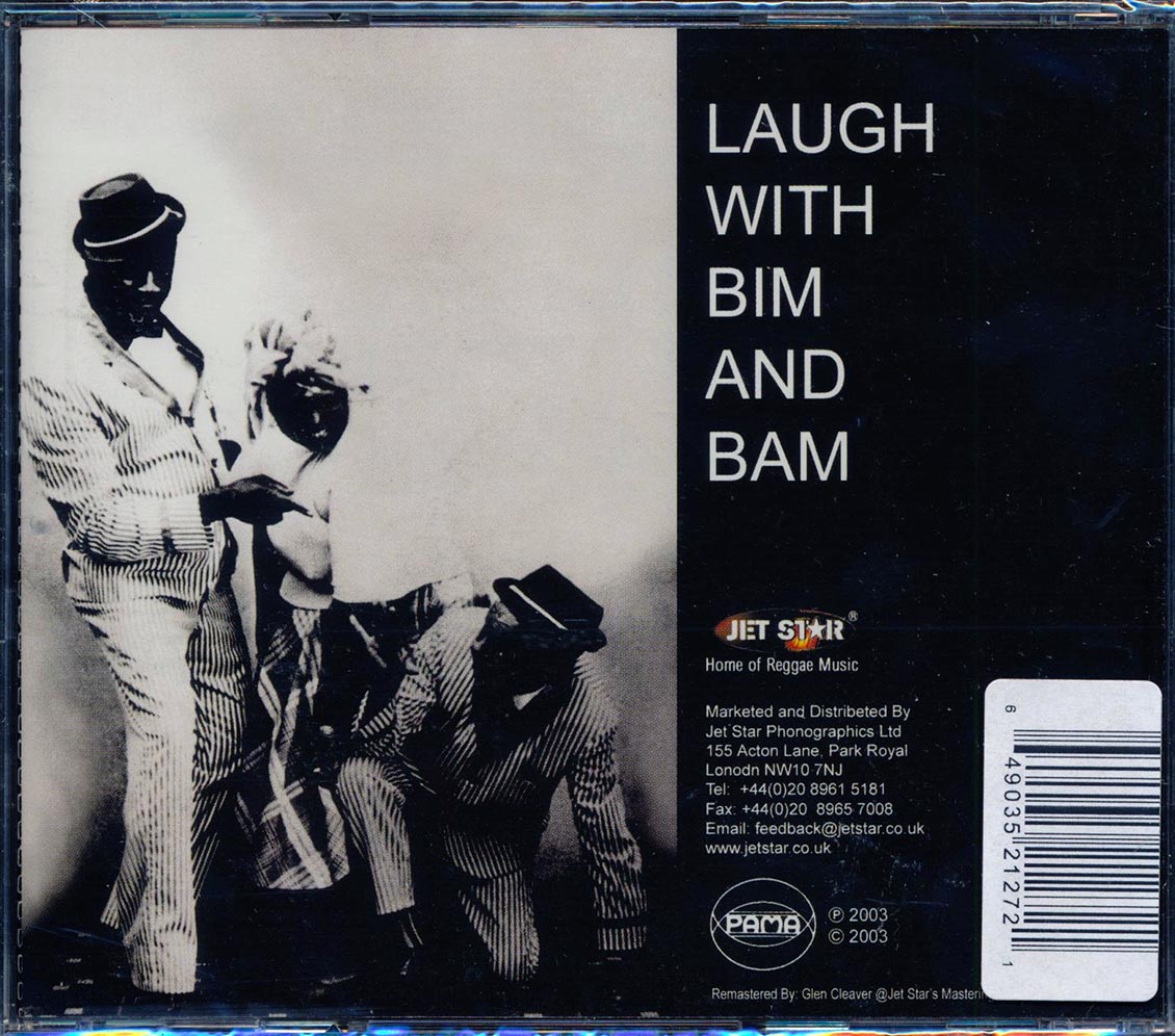 Bim And Bam - Laugh With Bim And Bam Music CD