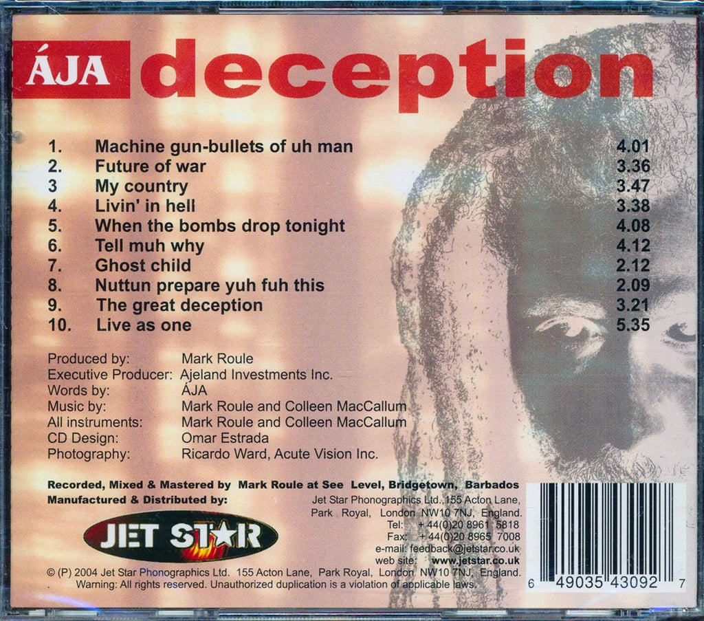 Aja - Deception Music CD