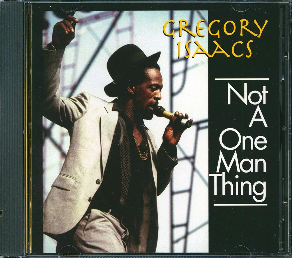 Gregory Isaacs - Not A One Man Thing (marked/ltd stock) Music CD