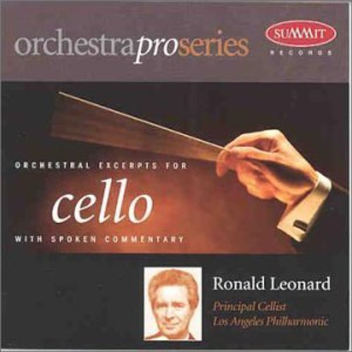 Leonard,ronald - Orchestral Excerpts For Cello - Music CD