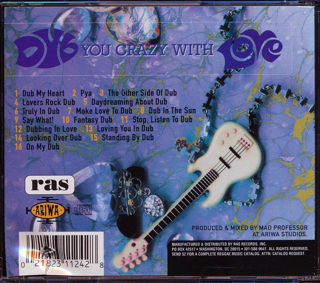 Mad Professor - Dub You Crazy With Love (marked/ltd stock) Music CD