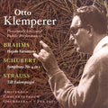 Brahms / Schubert / Klemperer - Klemperer Performs Brahms & Schubert - Music CD