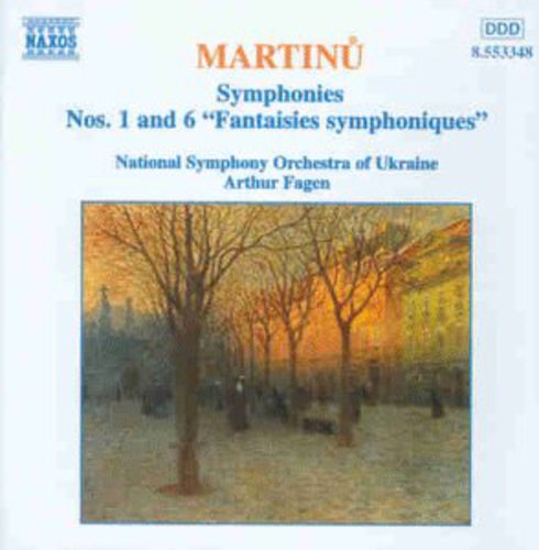 Martinu - Symphonies 1 & 6 - Music CD