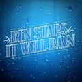 Stars,ben - It Will Rain - Music CD