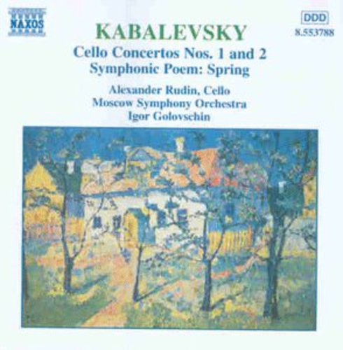Kabalevsky - Cello Concertos & Spring - Music CD