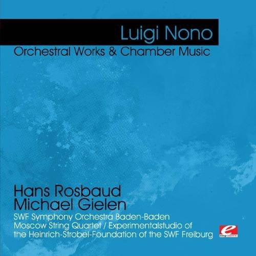Nono,luigi - Nono: Orchestral Works & Chamber Music - Music CD