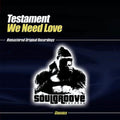 Testament - We Need Love - Music CD Single