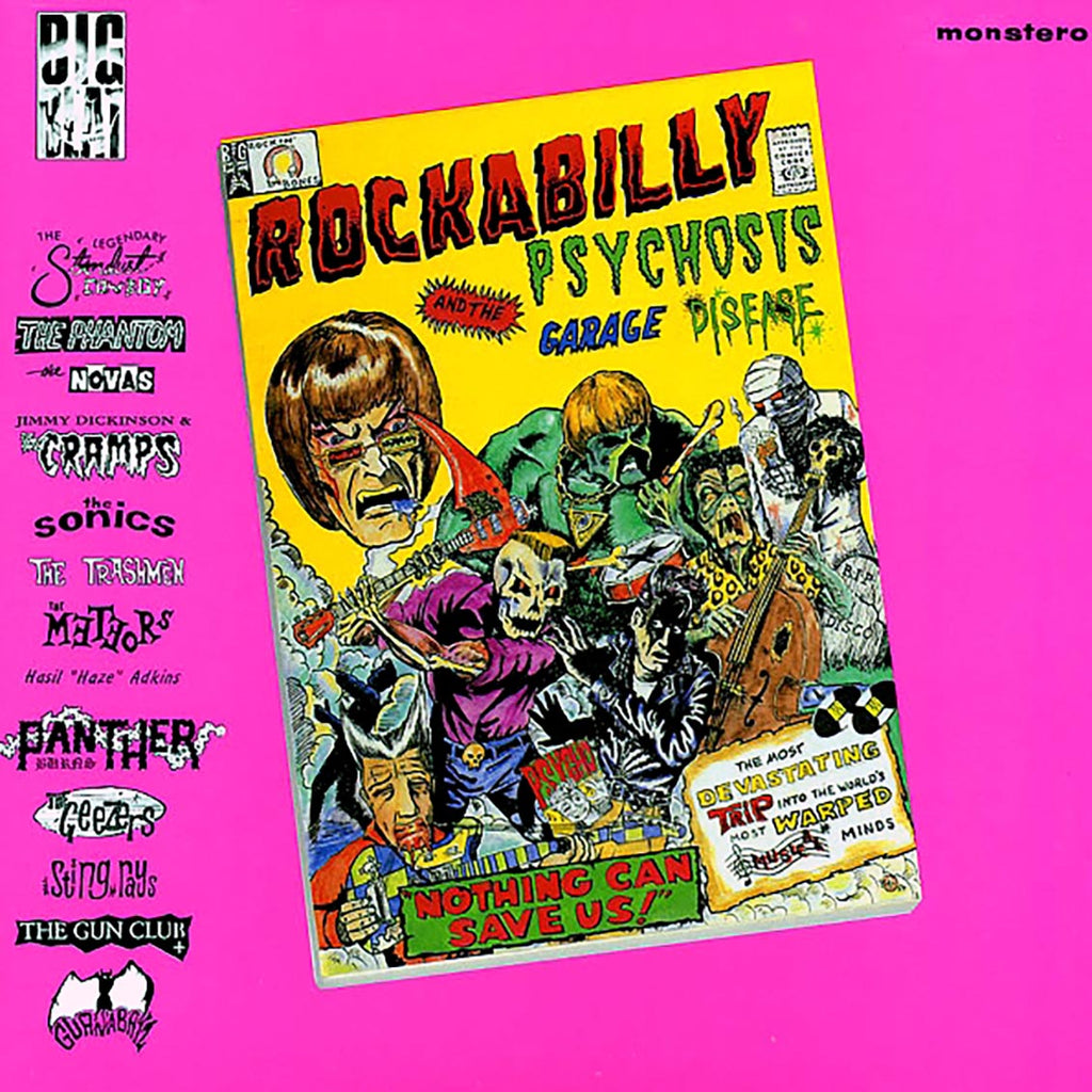 The Cramps, The Sonics, The Trashmen, The Meteors, Etc. - Rockabilly Psychosis And The Garage Disease Vinyl Record