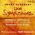 Schubert / Philharmonie Festiva - Late Symphonies - Music CD