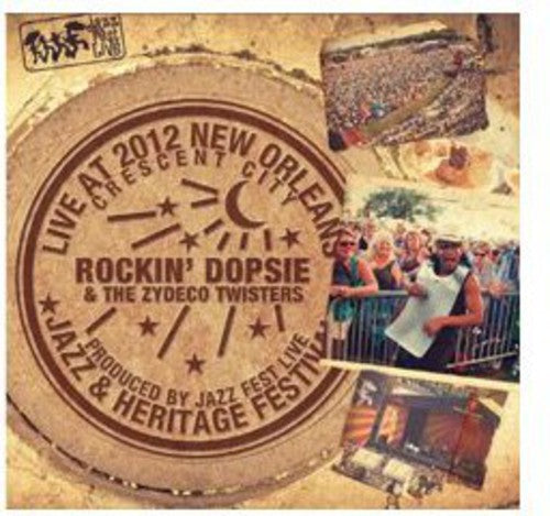 Dopsie Jr,rockin / Zydeco Twisters - Live At Jazzfest 2012 - Music CD