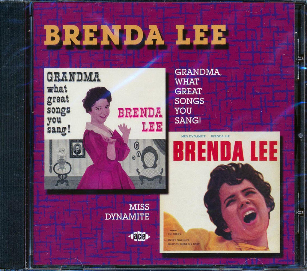 Brenda Lee - Grandma, What Great Songs You Sang + Miss Dynamite (24 tracks) Music CD