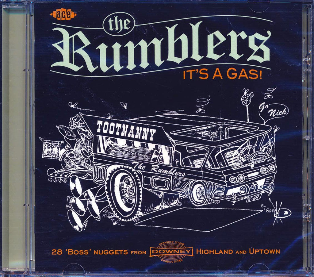 The Rumblers - It's A Gas (28 tracks) Music CD
