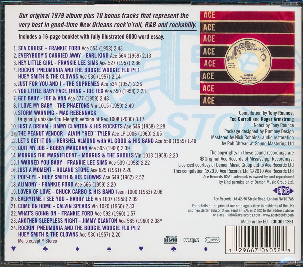 Various - The Ace Story Volume 1 (24 tracks) Music CD