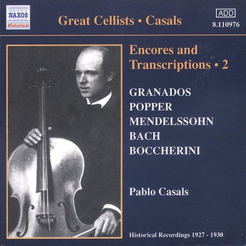 Casals,pablo - Encores & Transcriptions 2 - Music CD